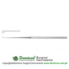 Fisch Micro Dissector Angled to Left Stainless Steel, 15.5 cm - 6"
